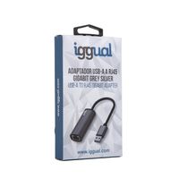 Miniatura 5 de iggual Adaptador USB-A a RJ45 Gigabit SILVER