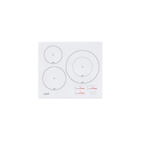 Miniatura 1 de VITROCERAMICA INDUCCION CATA INSB 6030 WH 3 ZONAS COCCION ANCHO 59 CM