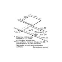 Miniatura 5 de VITROCERAMICA INDUCCION BALAY 3EB965LR 3 ZONAS COCCION ANCHO 60 CM