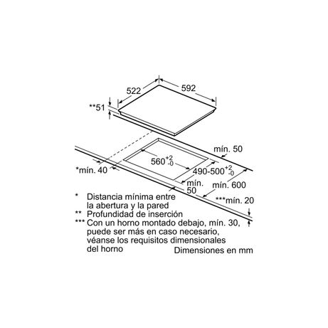 VITROCERAMICA INDUCCION BALAY 3EB965LR 3 ZONAS COCCION ANCHO 60 CM - Imagen 5 de 5 VITROCERAMICA INDUCCION BALAY 3EB965LR 3 ZONAS COCCION ANCHO 60 CM - Imagen 5 de 5