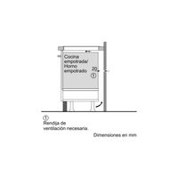 Miniatura 4 de VITROCERAMICA INDUCCION BALAY 3EB967FR 3 ZONAS COCCION ANCHO 60 CM