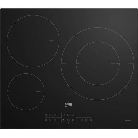 VITROCERAMICA INDUCCION BEKO HII63205MT 3 ZONAS COCCION ANCHO 60 CM - Imagen 1 de 2 VITROCERAMICA INDUCCION BEKO HII63205MT 3 ZONAS COCCION ANCHO 60 CM - Imagen 1 de 2