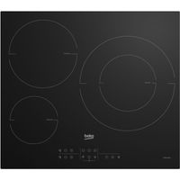 Miniatura 2 de VITROCERAMICA INDUCCION BEKO HII63205MT 3 ZONAS COCCION ANCHO 60 CM