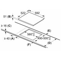 Miniatura 6 de VITROCERAMICA INDUCCION BOSCH PUC611BB5E 3 ZONAS COCCION ANCHO 60 CM