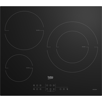 Miniatura 1 de VITROCERAMICA INDUCCION BEKO HIIS63206M 3 ZONAS COCCION ANCHO 60 CM