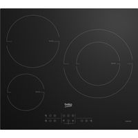 Miniatura 2 de VITROCERAMICA INDUCCION BEKO HIIS63206M 3 ZONAS COCCION ANCHO 60 CM