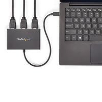Miniatura 6 de SPLITTER DIVISOR USB-C A 3 PUERTOS HDMI HUB LADRON M ST
