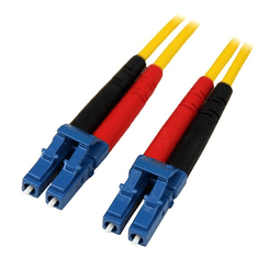 CABLE DE RED MONOMODO DUPLEX 10M FIBRA OPTICA LC LC 9/1 25