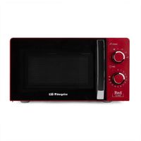 Miniatura 3 de HORNO MICROONDAS SIN GRILL ORBEGOZO MI2121 20 LITROS ROJO