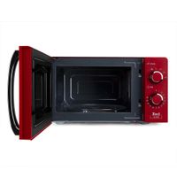 Miniatura 5 de HORNO MICROONDAS SIN GRILL ORBEGOZO MI2121 20 LITROS ROJO