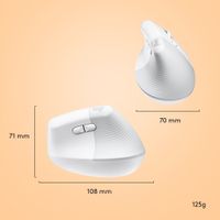 Miniatura 9 de LIFT FOR MAC VERTICAL ERGOMOUSE OFF-WHITE/PALE GREY - EM EA