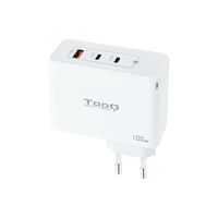 Miniatura 2 de Tooq Cargador pared GAN 2xUSB-C 1xUSB-A 100W