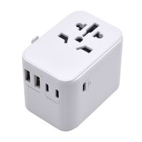 Miniatura 2 de ADAPTADOR DE ENCHUFE ELECTRICO UNIVERSAL 110-240V