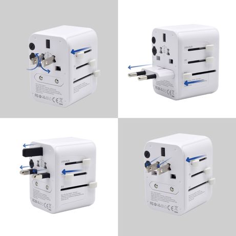 ADAPTADOR DE ENCHUFE ELECTRICO UNIVERSAL 110-240V - Imagen 4 de 6 ADAPTADOR DE ENCHUFE ELECTRICO UNIVERSAL 110-240V - Imagen 4 de 6