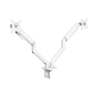 Miniatura 1 de SOPORTE MESA MONITOR/TV TOOQ DB4132TNR-W 17´´/32´´ MAX.9KG BLANCO 2 BRAZOS