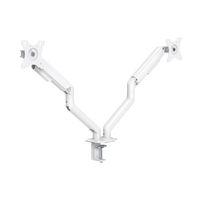 Miniatura 2 de SOPORTE MESA MONITOR/TV TOOQ DB4132TNR-W 17´´/32´´ MAX.9KG BLANCO 2 BRAZOS