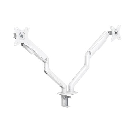 SOPORTE MESA MONITOR/TV TOOQ DB4132TNR-W 17´´/32´´ MAX.9KG BLANCO 2 BRAZOS - Imagen 2 de 9 SOPORTE MESA MONITOR/TV TOOQ DB4132TNR-W 17´´/32´´ MAX.9KG BLANCO 2 BRAZOS - Imagen 2 de 9