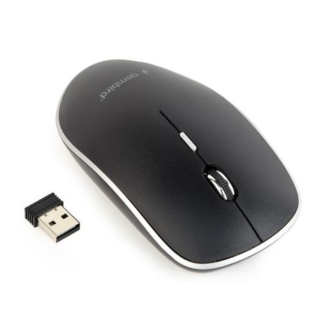 GEMBIRD RATON OPTICO INALAMBRICO, NEGRO - Imagen 3 de 4 GEMBIRD RATON OPTICO INALAMBRICO, NEGRO - Imagen 3 de 4