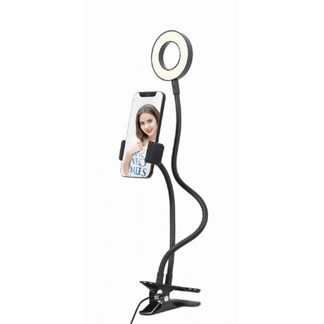 ANILLO DE LUZ PARA SELFIE CON SOPORTE PARA TELEFONO - Imagen 1 de 3 ANILLO DE LUZ PARA SELFIE CON SOPORTE PARA TELEFONO - Imagen 1 de 3