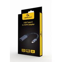 Miniatura 4 de ADAPTADOR DE PANTALLA GEMBIRD USB TIPO C A HDMI, GRIS ESPACIAL