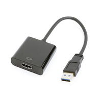 Miniatura 1 de ADAPTADOR GEMBIRD USB 3.0 A HDMI NEGRO