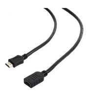 Miniatura 1 de CABLE HDMI GEMBIRD EXTENSION MACHO HEMBRA V2.0 ALTA VELOCIDAD CON ETHERNET 0,5M