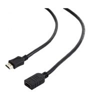 Miniatura 2 de CABLE HDMI GEMBIRD EXTENSION MACHO HEMBRA V2.0 ALTA VELOCIDAD CON ETHERNET 0,5M