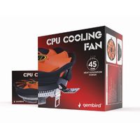 Miniatura 8 de VENTILADOR DE REFRIGERACION GEMBIRD  DE CPU 12 CM 45 W 4 PIN