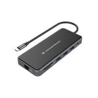 Miniatura 2 de ADAPTADOR USB-C 12IN1 CONCEPTRONIC HDMIx2 VGA USB-C DATOS USB-A AUDIO LAN LECTOR TARJETAS DONN15G