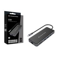 Miniatura 3 de ADAPTADOR USB-C 12IN1 CONCEPTRONIC HDMIx2 VGA USB-C DATOS USB-A AUDIO LAN LECTOR TARJETAS DONN15G