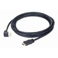 Miniatura 1 de CABLE HDMI GEMBIRD MACHO MACHO 4K 3D 90 GRADOS 3M