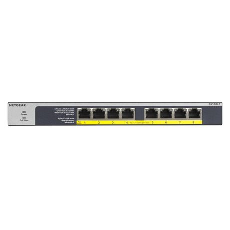 8-PORT FLEX UNMANAGED SWITCH GIGABIT ETHERNET POE/POE+ IN - Imagen 2 de 8 8-PORT FLEX UNMANAGED SWITCH GIGABIT ETHERNET POE/POE+ IN - Imagen 2 de 8