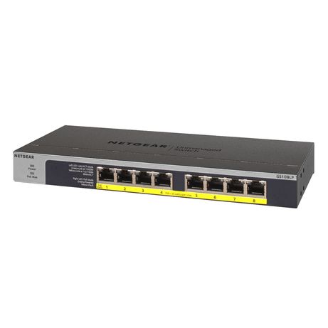 8-PORT FLEX UNMANAGED SWITCH GIGABIT ETHERNET POE/POE+ IN - Imagen 5 de 8 8-PORT FLEX UNMANAGED SWITCH GIGABIT ETHERNET POE/POE+ IN - Imagen 5 de 8
