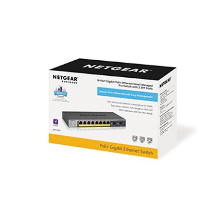 PROSAFE SMART SWITCH 8P + 2 SFP GIGABIT POE GEST. INSIG HT - Imagen 5 de 5 PROSAFE SMART SWITCH 8P + 2 SFP GIGABIT POE GEST. INSIG HT - Imagen 5 de 5