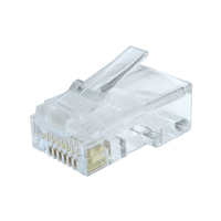 Miniatura 1 de Gembird Conector RJ45 Cat.6 UTP Sólidos (100 uds.)