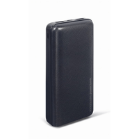 Miniatura 1 de POWERBANK GEMBIRD 20000mAh 1x microUSB A 2x USB-A NEGRO