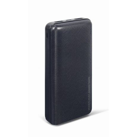 POWERBANK GEMBIRD 20000mAh 1x microUSB A 2x USB-A NEGRO - Imagen 1 de 6 POWERBANK GEMBIRD 20000mAh 1x microUSB A 2x USB-A NEGRO - Imagen 1 de 6