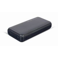 Miniatura 4 de POWERBANK GEMBIRD 20000mAh 1x microUSB A 2x USB-A NEGRO