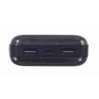 Miniatura 5 de POWERBANK GEMBIRD 20000mAh 1x microUSB A 2x USB-A NEGRO