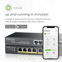 Miniatura 5 de ZyXEL GS1915-8EP Smart Switch 8xGbE PoE 60W Nebula