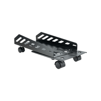 Miniatura 1 de SOPORTE METALICO CPU TOOQ 160/300MM ANCHO MAX.25KG DE SUELO C/RUEDAS