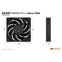 Miniatura 7 de VENTILADOR BE QUIET SILENT WINGS PRO 4 120MM PWM
