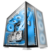 Miniatura 1 de MARS GAMING  MC-NOVA Torre Gaming Custom XXL E-ATX Aluminio Aeroespacial Doble Ventana Completa Cristal Templado Estructura Doble Cámara USB-C  Alumin
