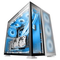 Miniatura 2 de MARS GAMING  MC-NOVA Torre Gaming Custom XXL E-ATX Aluminio Aeroespacial Doble Ventana Completa Cristal Templado Estructura Doble Cámara USB-C  Alumin