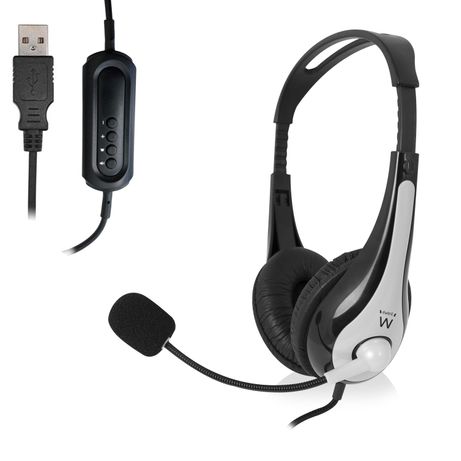 Ewemt EW3565 Auriculares USB con micrófono - Imagen 3 de 4 Ewemt EW3565 Auriculares USB con micrófono - Imagen 3 de 4