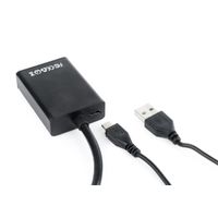 Miniatura 3 de ADAPTADOR GEMBIRD VGA A HDMI 0,15M CON AUDIO 3.5MM