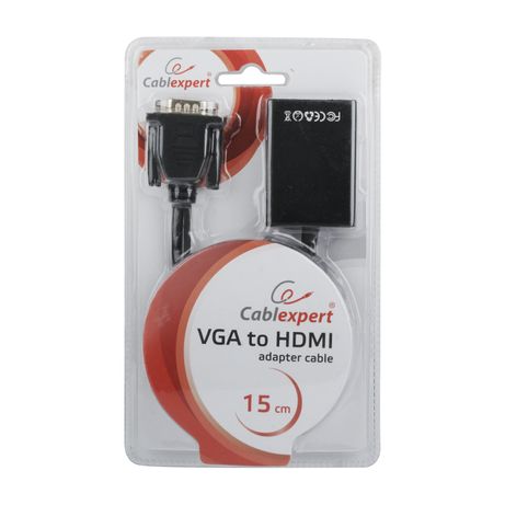 ADAPTADOR GEMBIRD VGA A HDMI 0,15M CON AUDIO 3.5MM - Imagen 5 de 5 ADAPTADOR GEMBIRD VGA A HDMI 0,15M CON AUDIO 3.5MM - Imagen 5 de 5