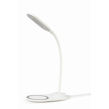 LA±MPARA DE ESCRITORIO CON CARGADOR INALDZMBRICO BLANCO - Imagen 2 de 7 LA±MPARA DE ESCRITORIO CON CARGADOR INALDZMBRICO BLANCO - Imagen 2 de 7