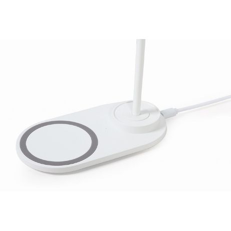 LA±MPARA DE ESCRITORIO CON CARGADOR INALDZMBRICO BLANCO - Imagen 4 de 7 LA±MPARA DE ESCRITORIO CON CARGADOR INALDZMBRICO BLANCO - Imagen 4 de 7