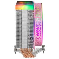 Miniatura 5 de VENTILADOR CON DISIPADOR DE CPU MARS GAMING MCPU-VR PINK DISE??O DOBLE ESPEJO INFINITO 4 HEADPIPES
